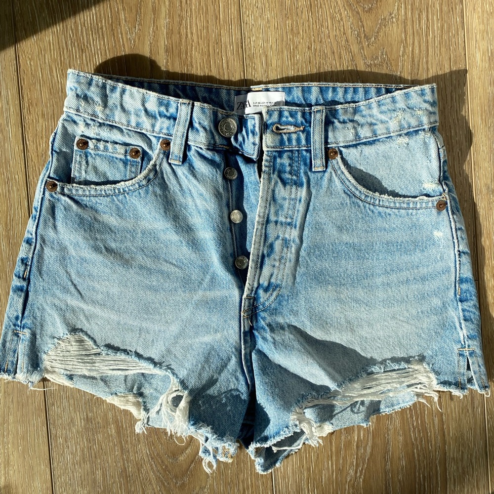 ZARA jean shorts